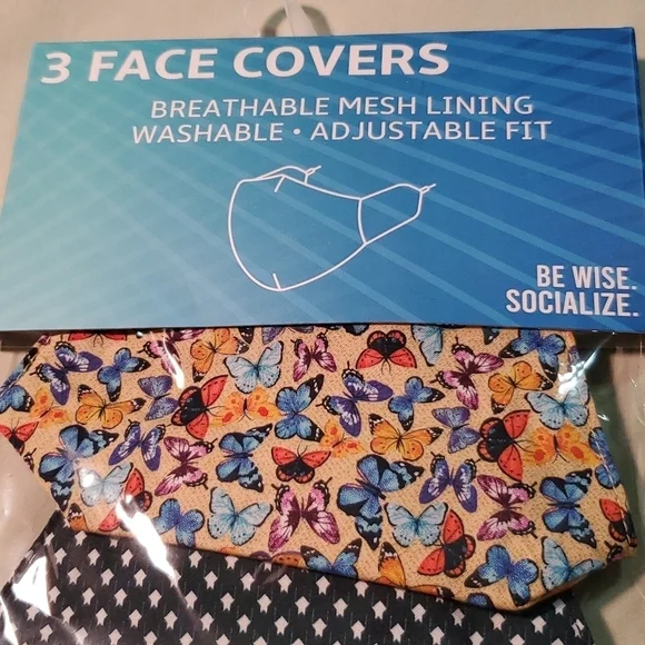 🍒NWT 3 FACE MASKS - Picture 2 of 7